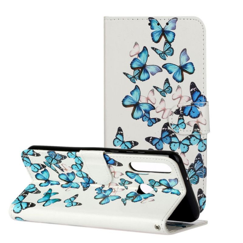 Flip Case Huawei Y6p Unzählige Schmetterlinge