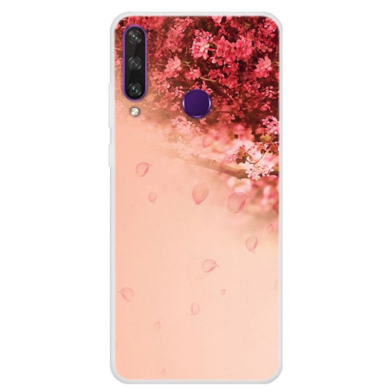 Hülle Für Huawei Y6p Transparenter Romantischer Baum