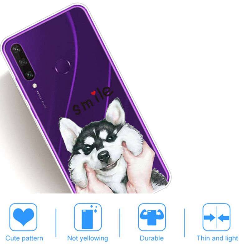 Hülle Huawei Y6p Lächeln Hund