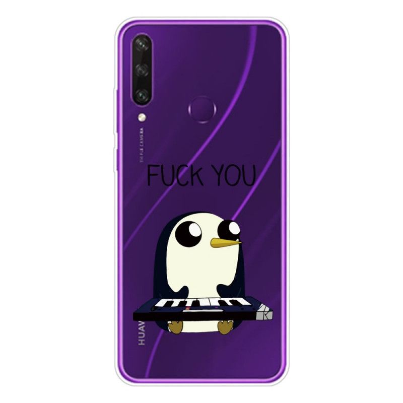 Hülle Huawei Y6p Pinguin Fick Dich