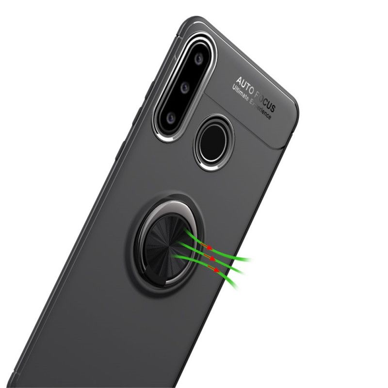 Hülle Huawei Y6p Schwarz Lenuo-Magnetring