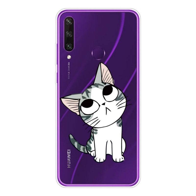 Hülle Huawei Y6p Schwarz Pass Auf Die Katzen Auf