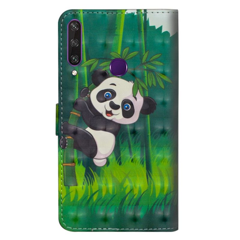 Lederhüllen Für Huawei Y6p Panda Und Bambus