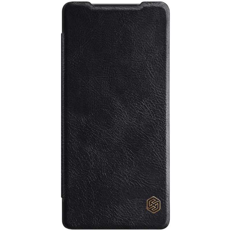 Flip Case Samsung Galaxy Note 20 Schwarz Handyhülle Nillkin-Qin-Serie