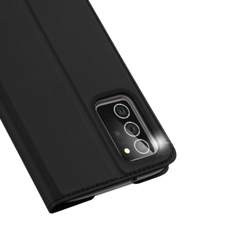 Flip Case Samsung Galaxy Note 20 Schwarz Pro-Dux-Ducis-Haut