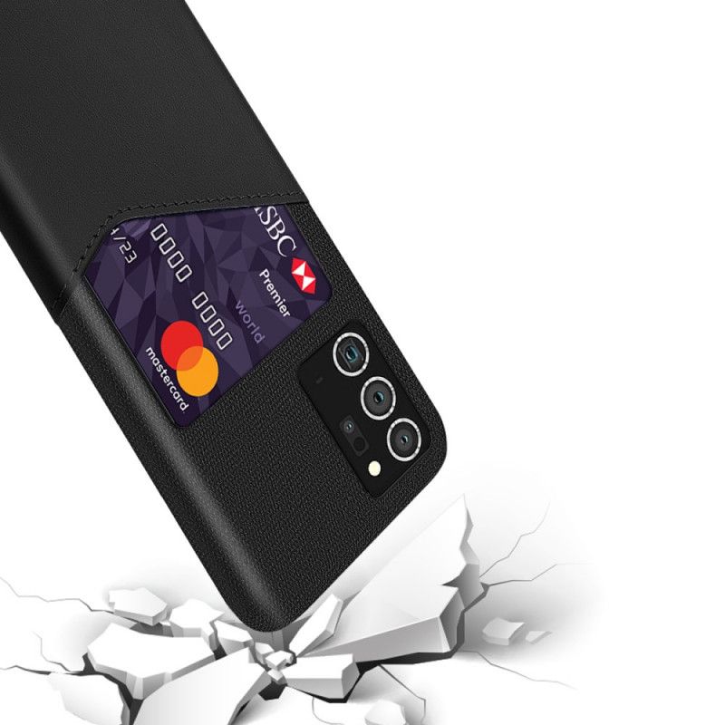 Hülle Für Samsung Galaxy Note 20 Schwarz Ksq Kartenhalter