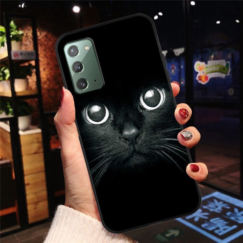 Hülle Samsung Galaxy Note 20 Handyhülle Katzenaugen