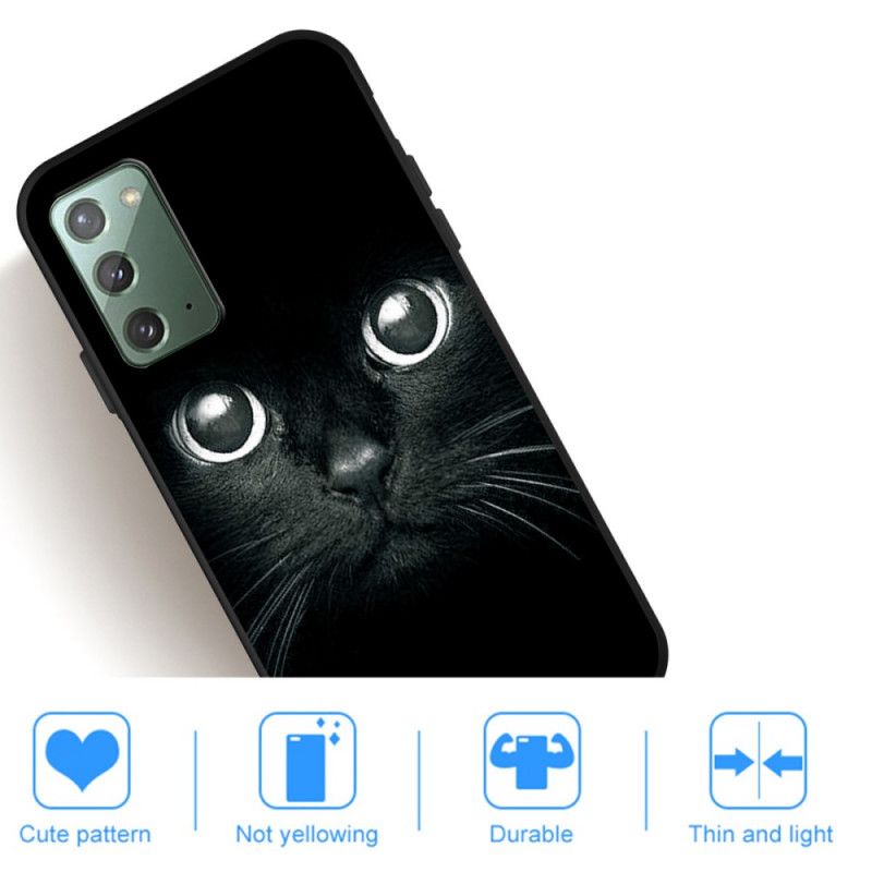 Hülle Samsung Galaxy Note 20 Handyhülle Katzenaugen