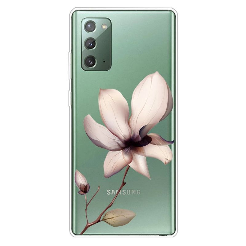 Hülle Samsung Galaxy Note 20 Handyhülle Premium Blumen