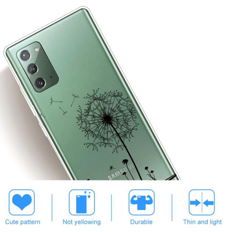 Hülle Samsung Galaxy Note 20 Löwenzahnliebe