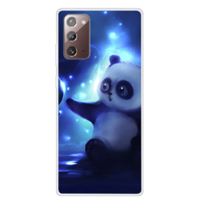 Hülle Samsung Galaxy Note 20 Panda Im Weltraum