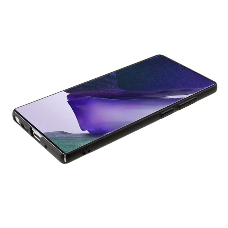 Hülle Samsung Galaxy Note 20 Schwarz Ritter-Serie X-Level