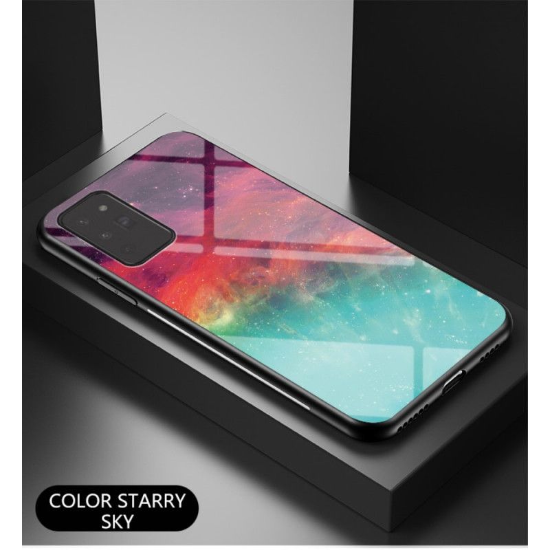 Hülle Samsung Galaxy Note 20 Schwarz Schönheit Gehärtetes Glas
