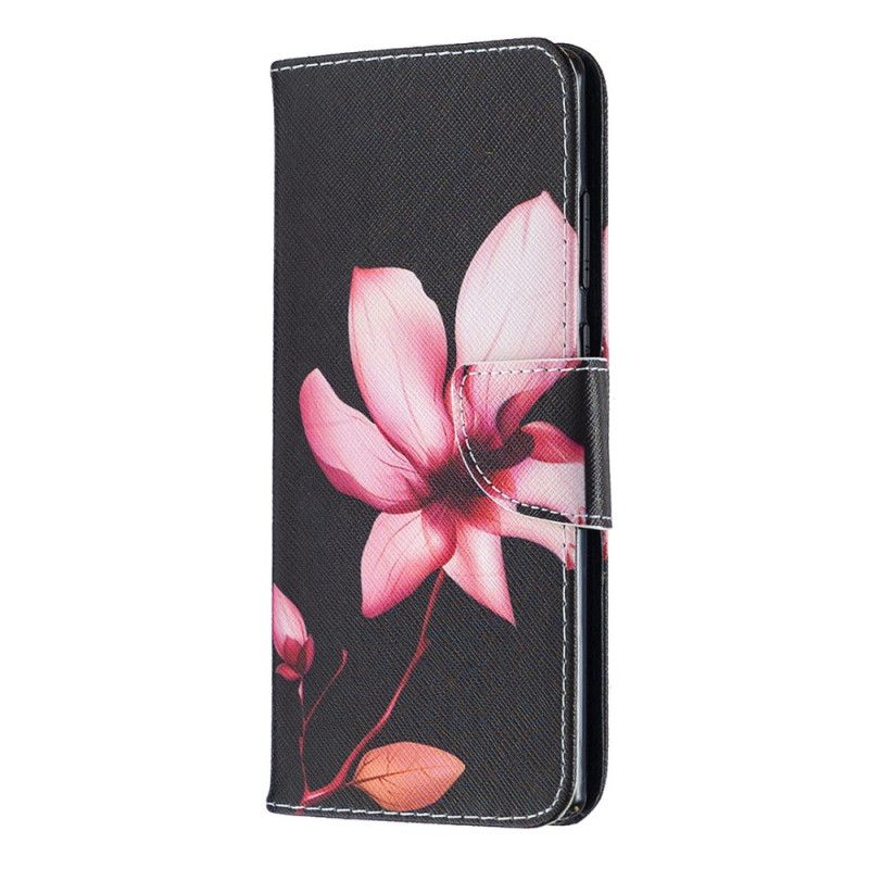 Lederhüllen Für Samsung Galaxy Note 20 Rosa Blume