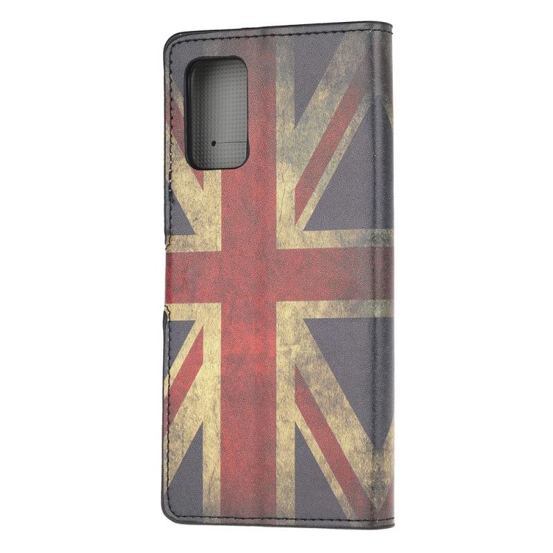 Lederhüllen Samsung Galaxy Note 20 Englische Flagge