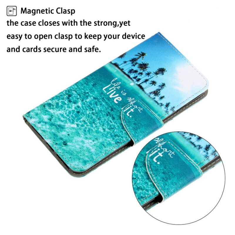 Lederhüllen Samsung Galaxy Note 20 Lebe Es Mit Tanga