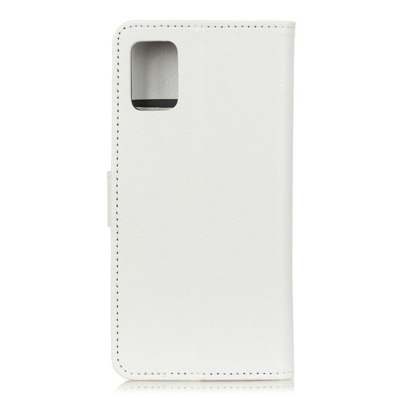Lederhüllen Samsung Galaxy Note 20 Magenta Handyhülle Strukturierte Litschi