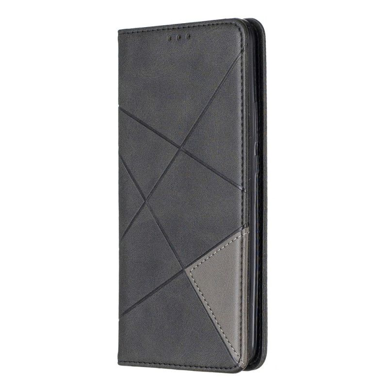 Flip Case Huawei P Smart Z Schwarz Künstlerstil