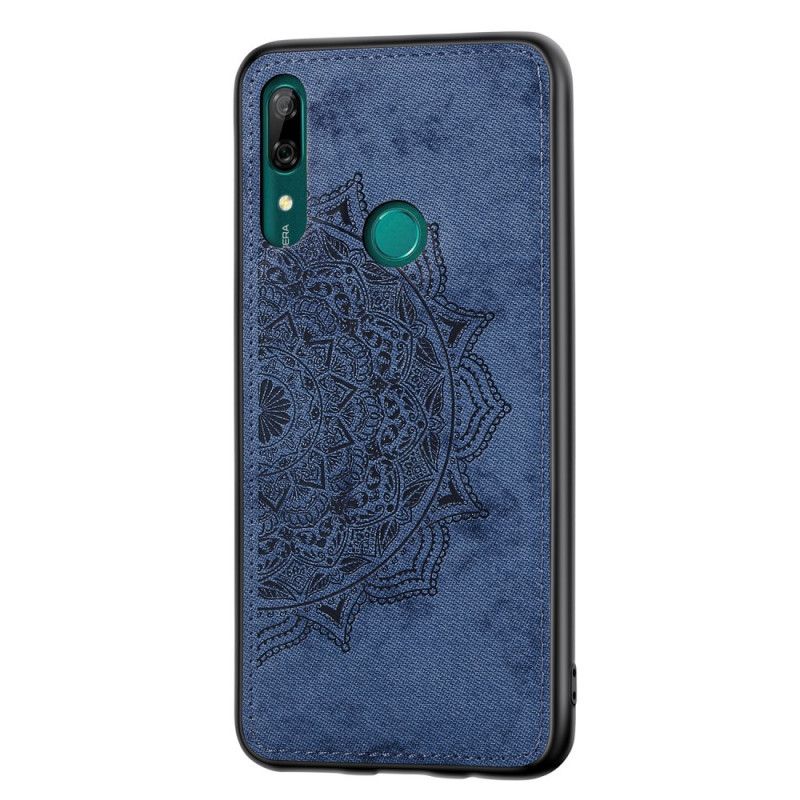 Hülle Für Huawei P Smart Z Pink Stoff- Und Mandala-Textur