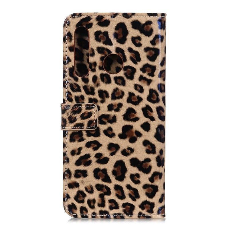 Lederhüllen Huawei P Smart Z Handyhülle Leopard