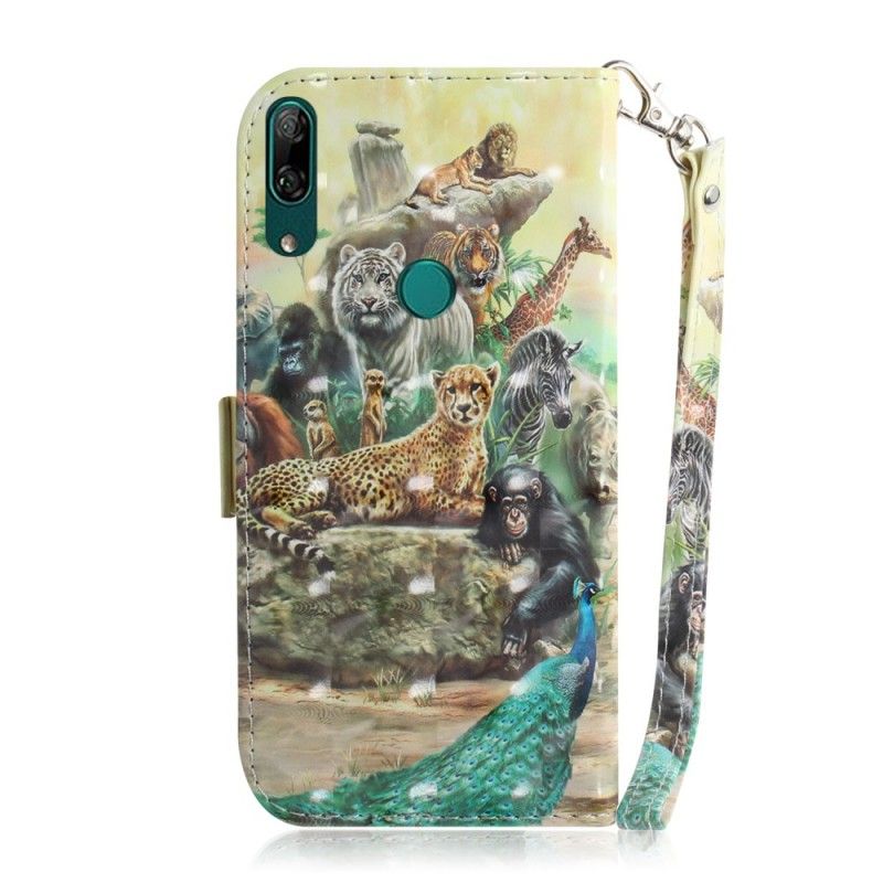 Lederhüllen Huawei P Smart Z Tangasafari-Tiere