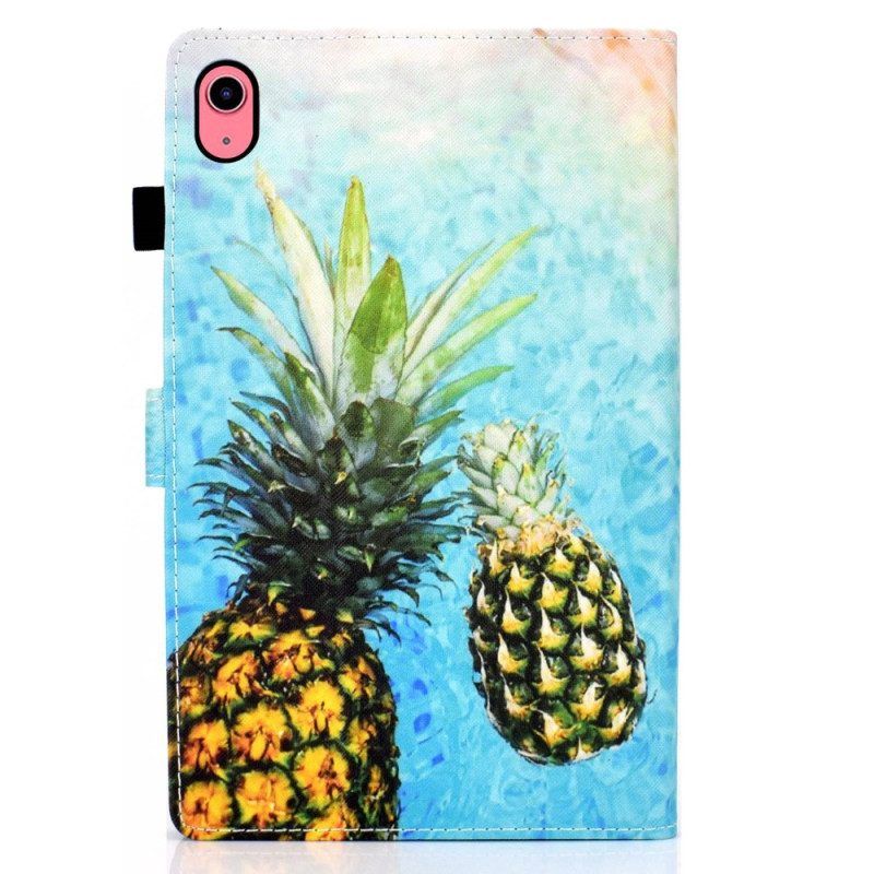 Flip Case Für iPad 10.9" (2022) Ananas-grafiken