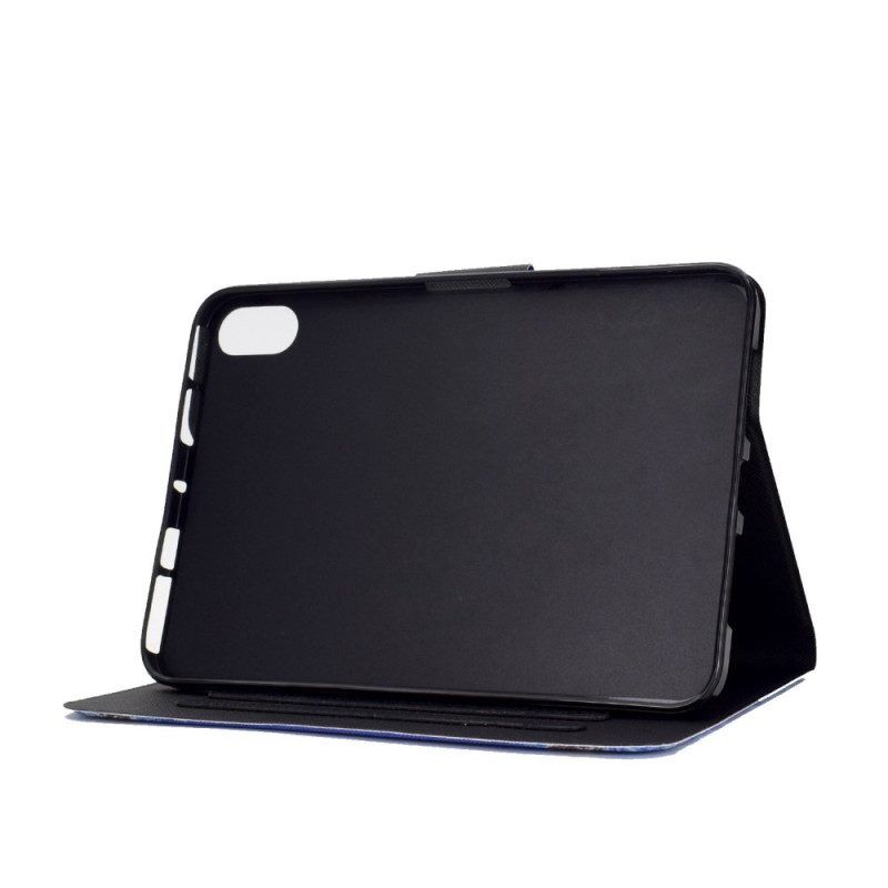 Flip Case Für iPad 10.9" (2022) Blauäugige Katze