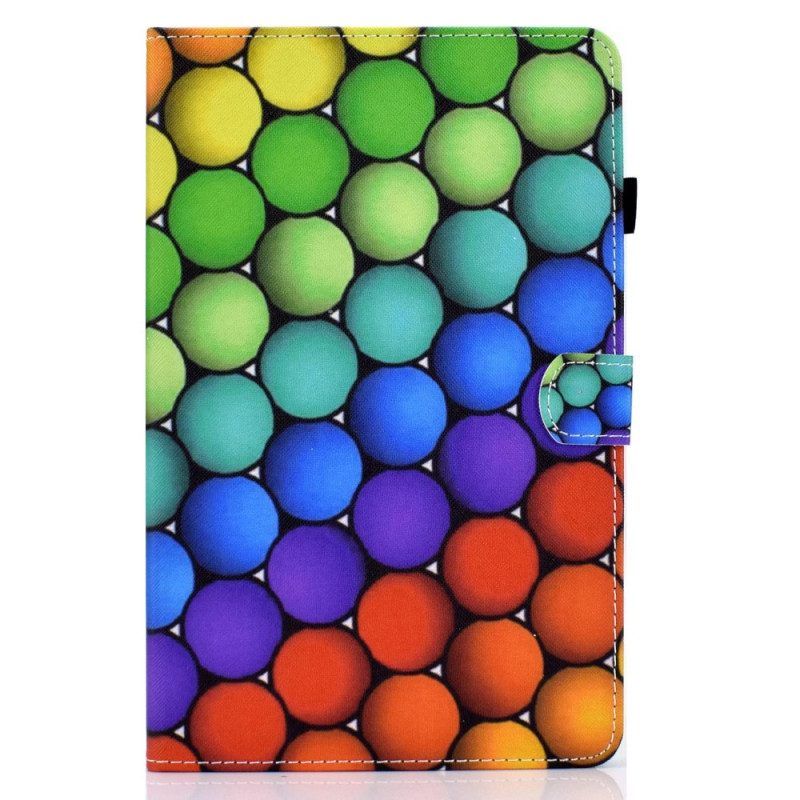 Flip Case Für iPad 10.9" (2022) Geometrisches Design