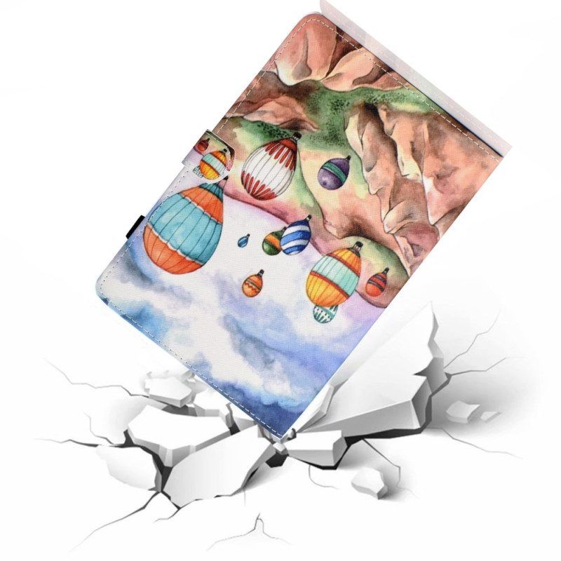 Flip Case Für iPad 10.9" (2022) Heißluftballons