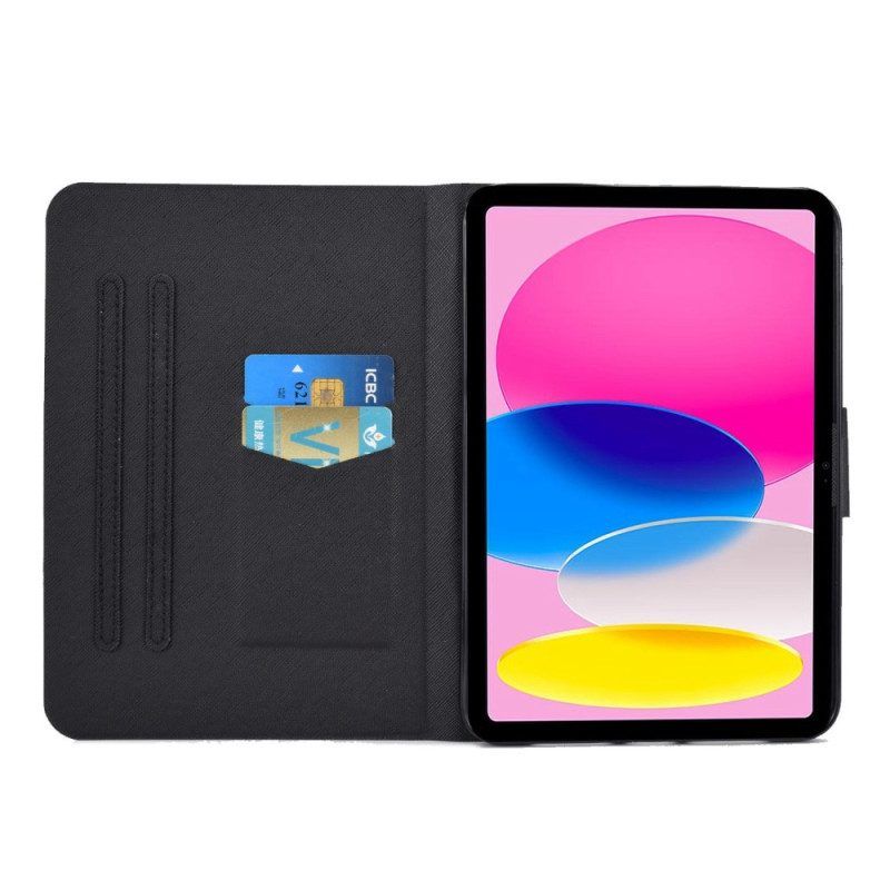 Flip Case Für iPad 10.9" (2022) Inkognito-giraffen