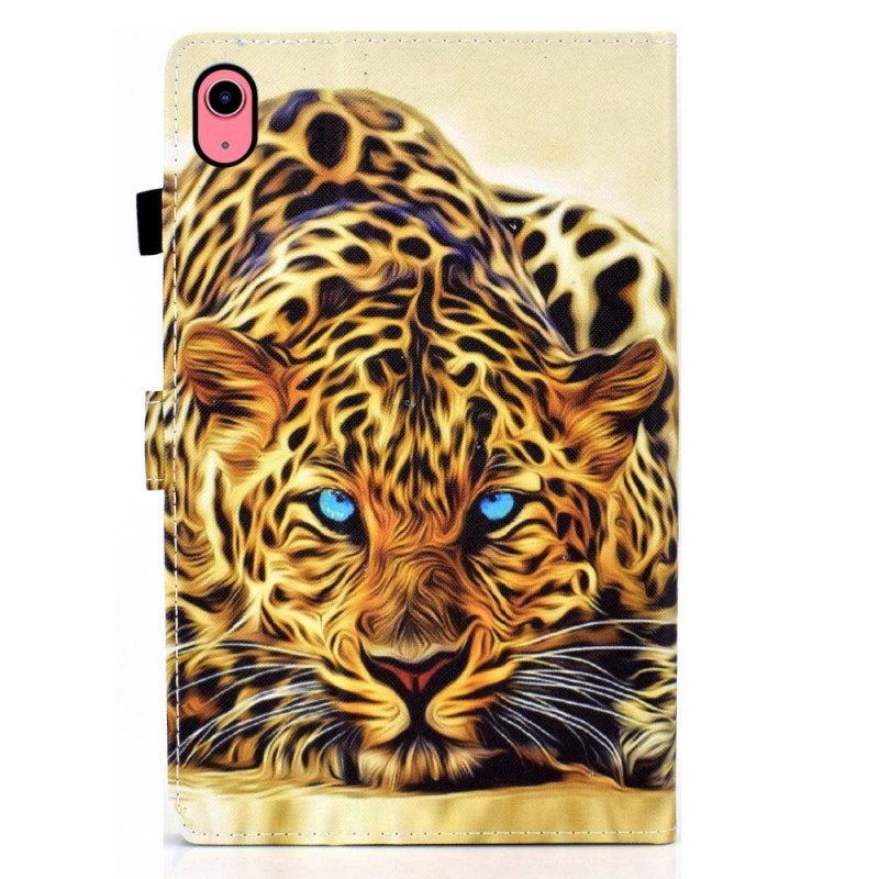 Flip Case Für iPad 10.9" (2022) Leopardengrafik