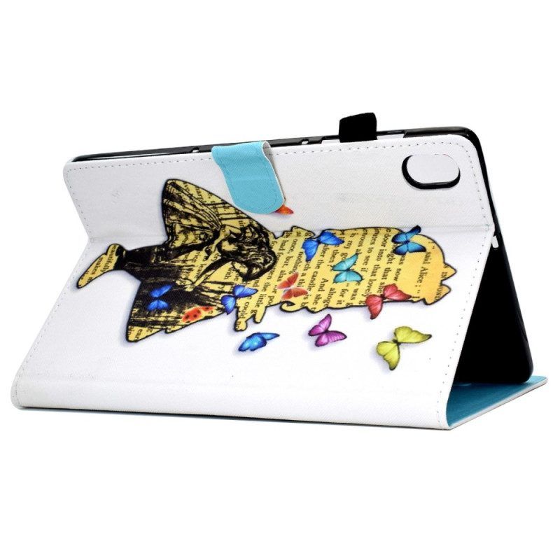 Flip Case Für iPad 10.9" (2022) Schmetterlingsmädchen