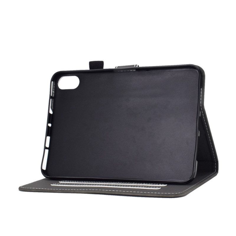 Flip Case Für iPad 10.9" (2022) Vintage-kunstleder