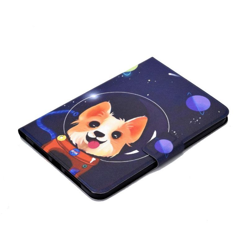Flip Case Für iPad 10.9" (2022) Weltraumhund
