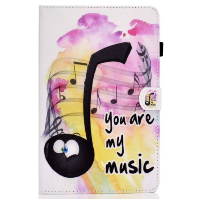 Lederhüllen Für iPad 10.9" (2022) Du Bist Meine Musik