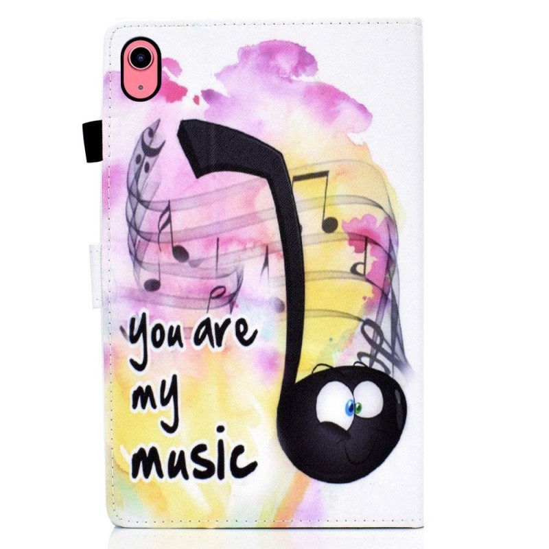Lederhüllen Für iPad 10.9" (2022) Du Bist Meine Musik