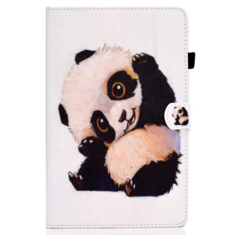 Lederhüllen Für iPad 10.9" (2022) Süßer Panda