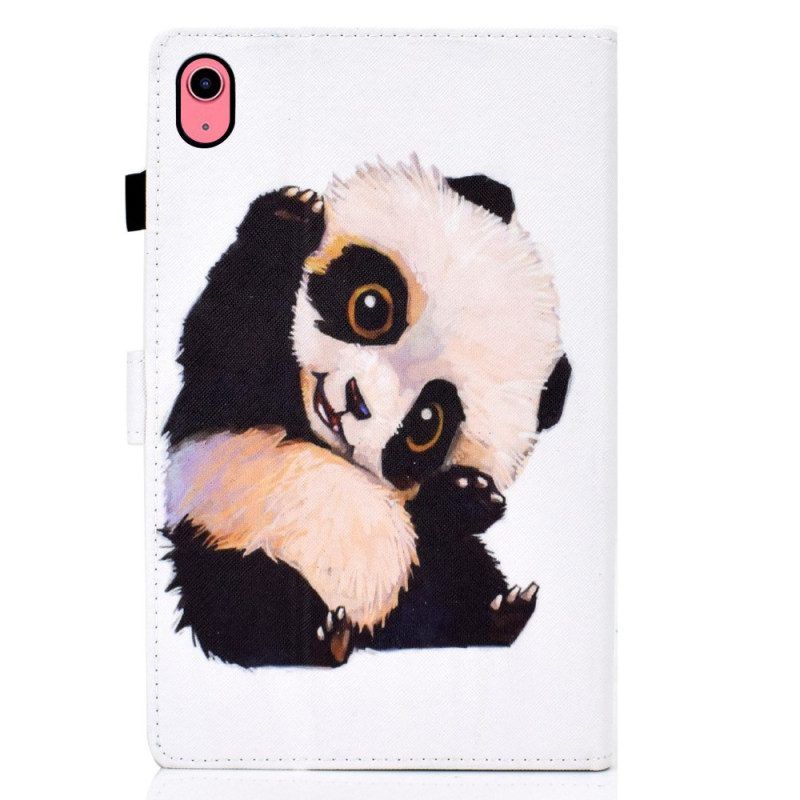 Lederhüllen Für iPad 10.9" (2022) Süßer Panda