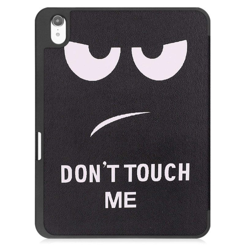 Schutzhülle Für iPad 10.9" (2022) Stifthalter „don't Touch Me“.