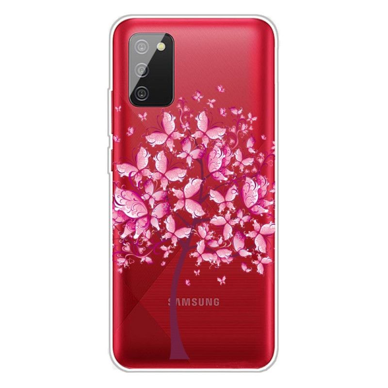 Hülle Samsung Galaxy A02S Oberster Baum