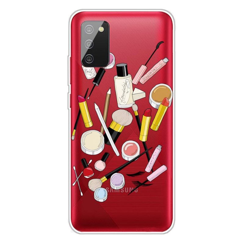 Hülle Samsung Galaxy A02S Top Make-Up