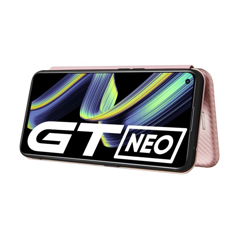 Flip Case Für Realme Gt 5g Silikonkohle