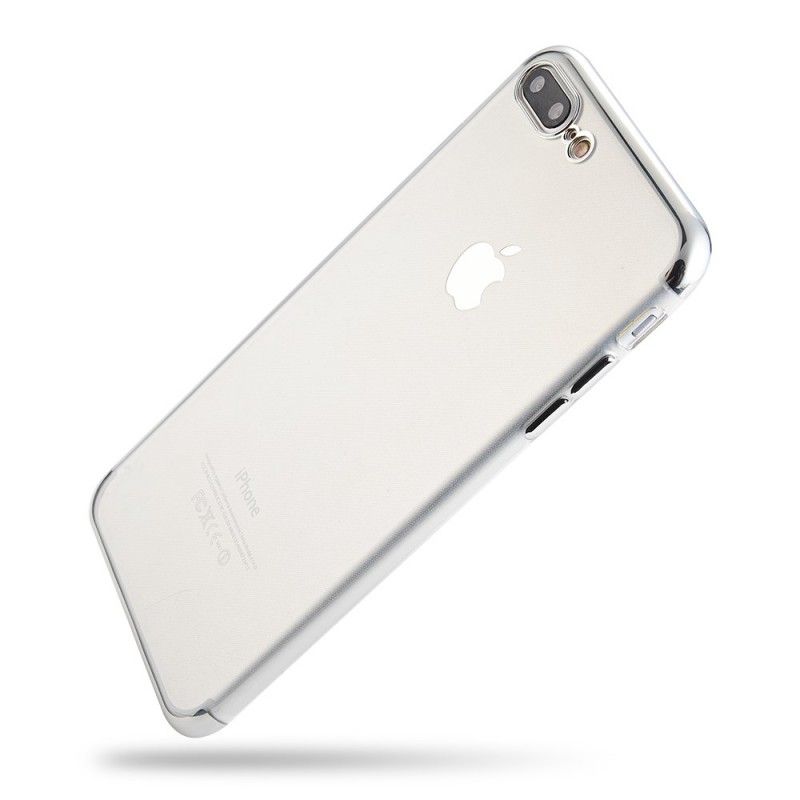 Hülle iPhone 7 Plus / 8 Plus Grau Suladakristall