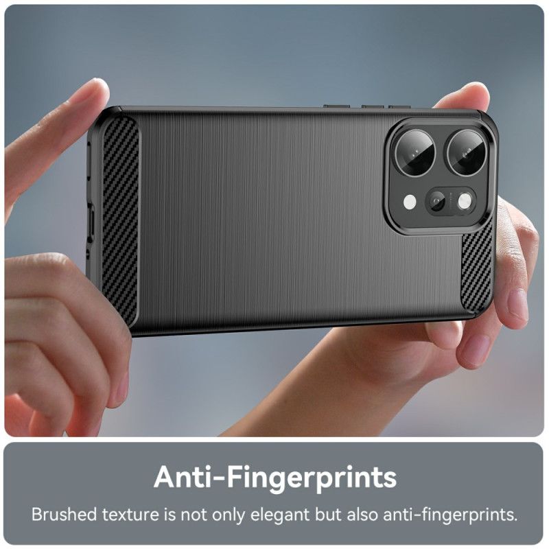 Hülle Oppo Reno 14 Pro 5g Gebürstete Carbonfaser