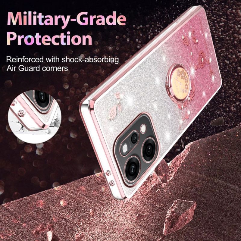 Hülle Oppo Reno 14 Pro 5g Strass-ringhalter