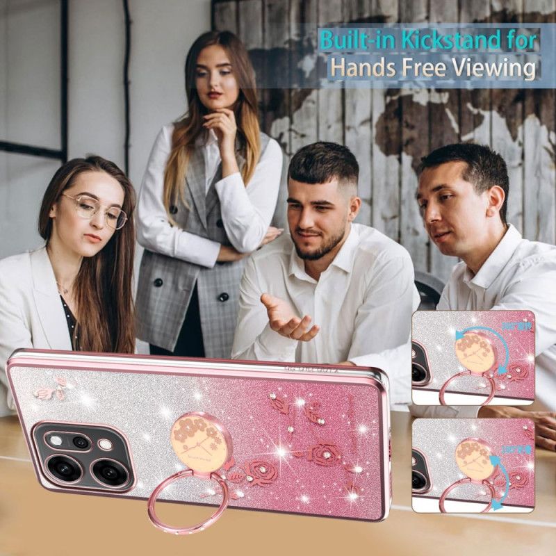 Hülle Oppo Reno 14 Pro 5g Strass-ringhalter