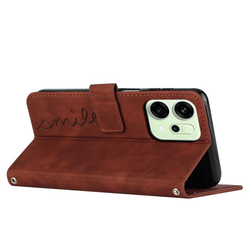 Lederhüllen Für Oppo Reno 14 Pro 5g Lächeln