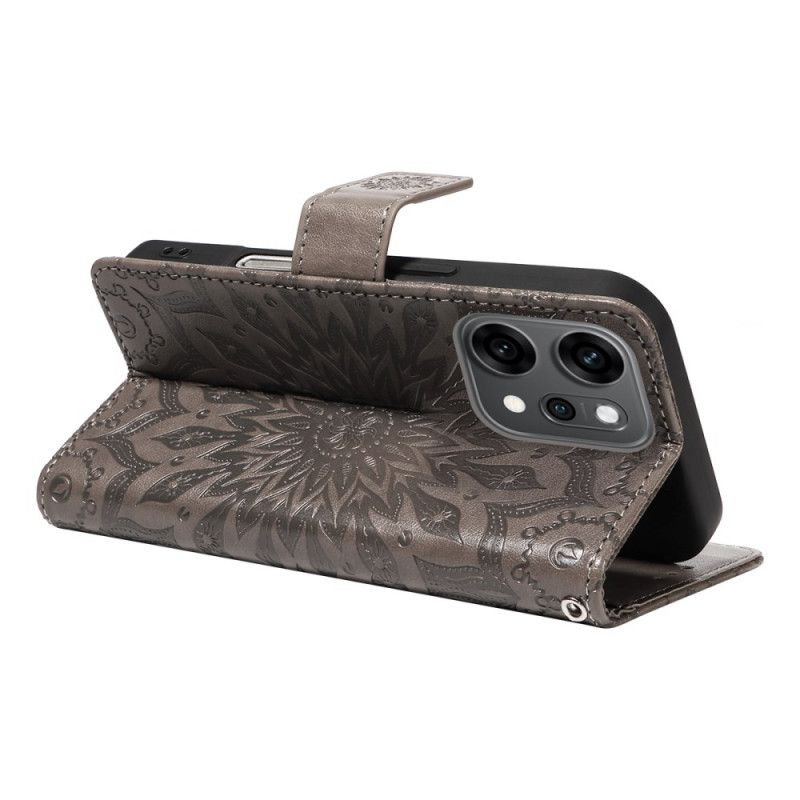 Lederhüllen Für Oppo Reno 14 Pro 5g Mandala