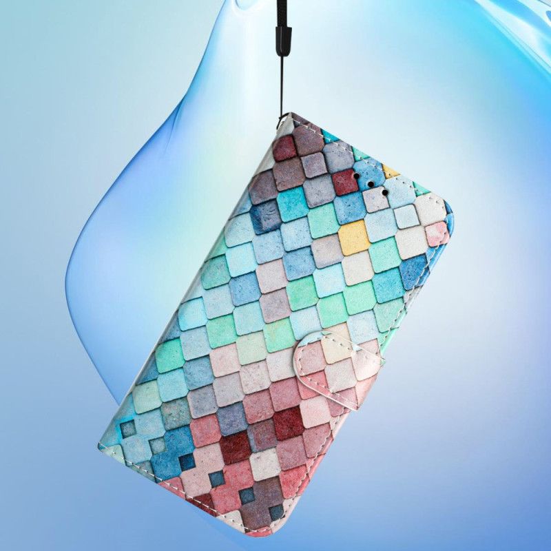 Lederhüllen Für Oppo Reno 14 Pro 5g Raster