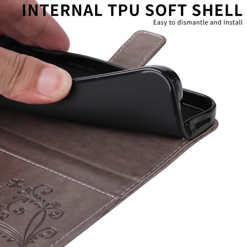 Lederhüllen Für Oppo Reno 14 Pro 5g Riesenschmetterlinge